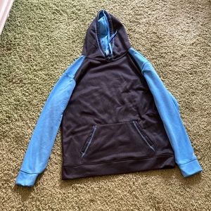 Blue and Grey Medium Badger Sport hoodie